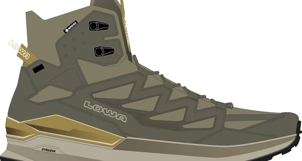 TETONIX GTX MID - OLIVE/AMBER GREEN