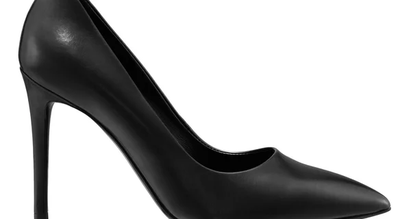 Mid-heel Pointed Toe Pumps 7868 Vitello Black