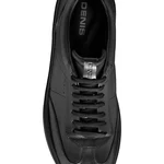 Men Leather Sport Shoes 7610 Bottalato Black