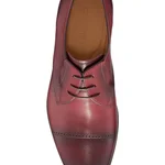 Men Natural Leather Shoes 6856 Vitello Bordo