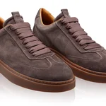 Men Suede Leather Sport Shoes 7610 Crosta Tortora