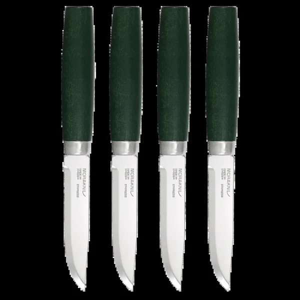 Morakniv Steak Knife Classic Skog 4-pack
