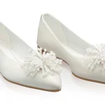 Women Ballerina Flats 8362 Vitello White