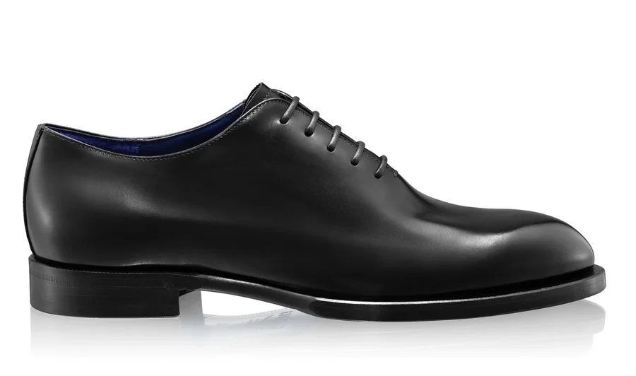 Men Handmade Elegant Shoes 7712 Vitello Black