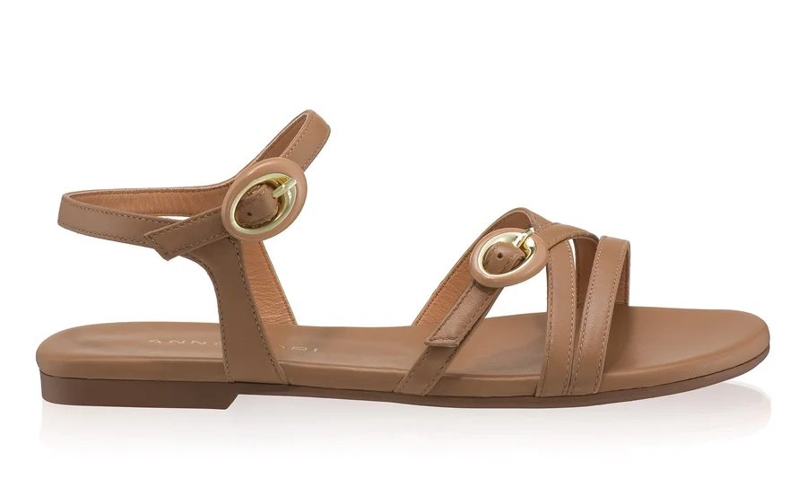 Women's Leather Sandals 8383 Vitello Antilope