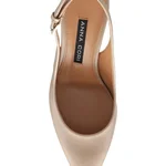 Mid-heel Slingback Pumps 5728 Vitello Beige