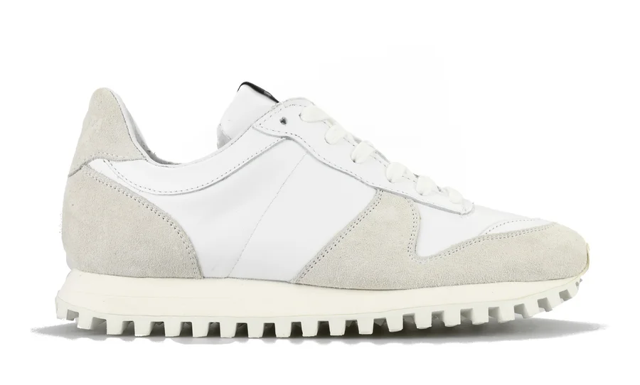 MARATHON LEATHER ALL WHITE
