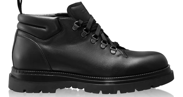 Men Leather Boots 7748 Vitello Black