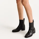 Women Leather Boots 8155 Vitello Black