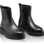 Women Leather Ankle-Boots 7883 Vitello Black