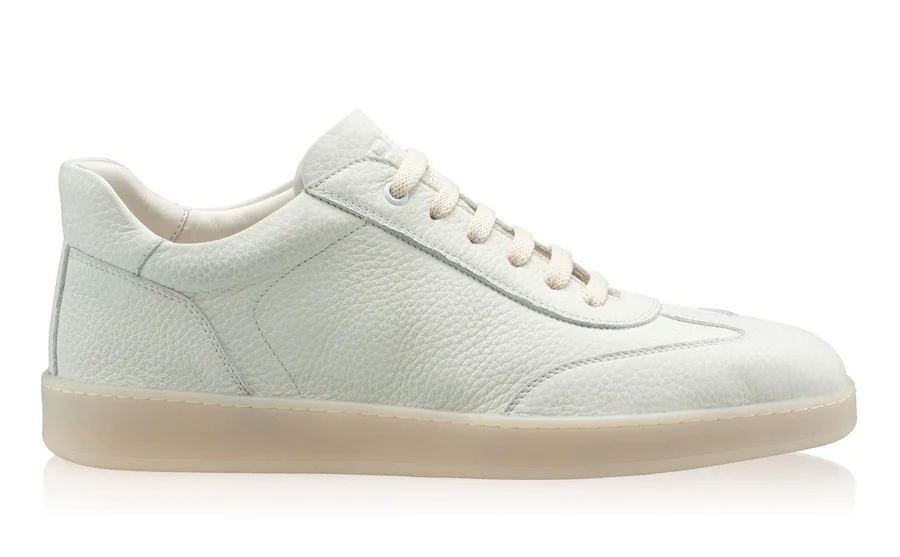 Men Genuine Leather Sport Shoes7087 Bottalato Panna