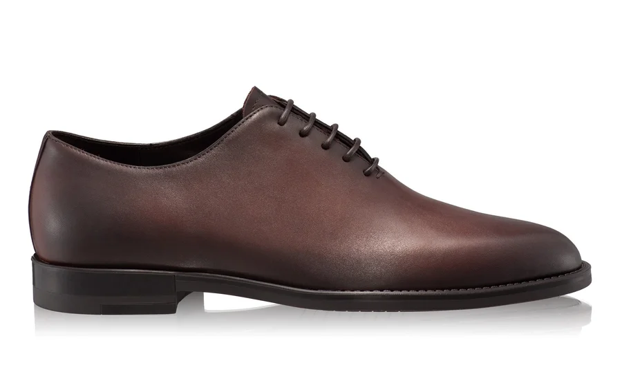 Classic Men Leather Shoes  7348 Vitello Brown