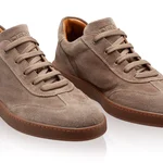 Men Natural Leather Sport Shoes 7087 Crosta Taupe