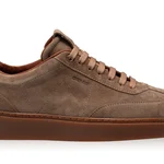 Men Suede Leather Sport Shoes 7610 Crosta Taupe