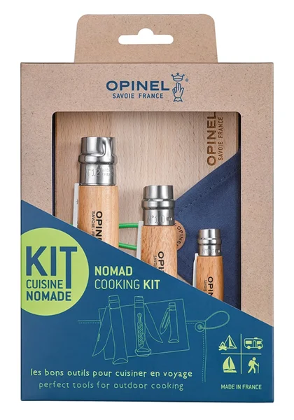Kit Cuisine Nomade avec N°10 Tire-Bouchon Décapsuleur