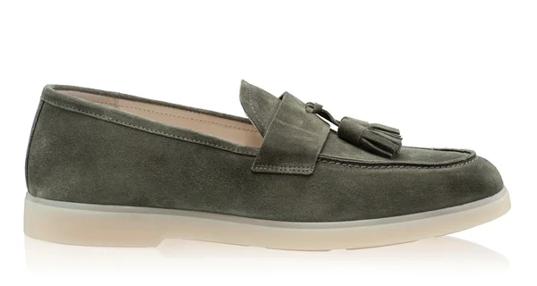 Men Suede Leather Loafers 7628 Crosta Militare