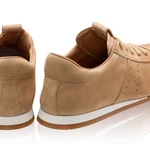 Women leather sport shoes 8327 Camoscio Beige
