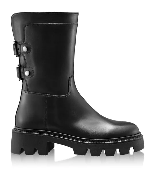 Women’s Genuine Leather Boots 8157 Vitello Black