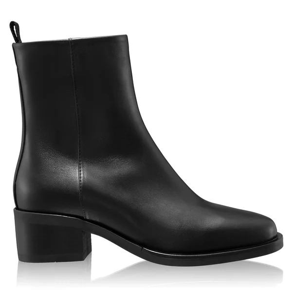 Women Leather Boots 8155 Vitello Black