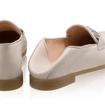 Women Casual Loafers 8449 Bottalato Panna
