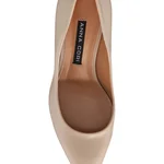 Mid-heel Leather Pumps 7550 Vitello Beige