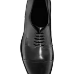 Classic Men Leather Shoes 7635 Vitello Black