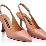 Mid-heel Slingback Pumps 5728 Vitello Fard