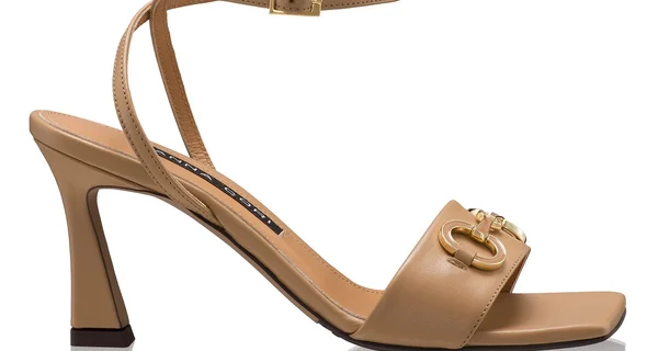 Women Leather Sandals 8469 Vitello Cappuccino