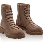 Women Leather Casual Boots 6303 Crosta Taupe