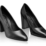 Women elegant shoes 8242 Vitello Black