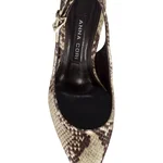 Mid-heel Slingback Pumps 5728 Pytone Panna/Maro