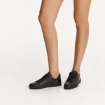 Women Leather Sport Shoes 8330 Vitello Negru