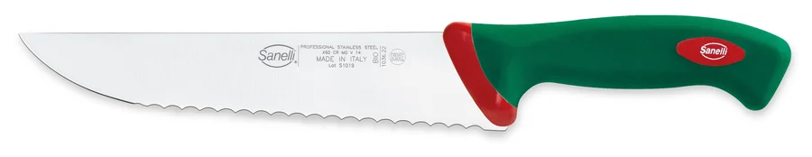 Sanelli Coltello Francese Cm.22 Seghettato