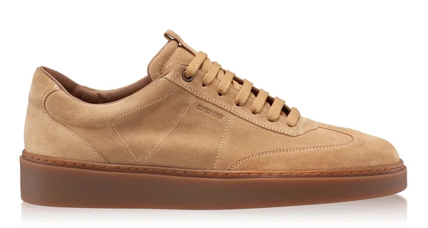 Men Suede Leather Sport Shoes 7610 Crosta Crema