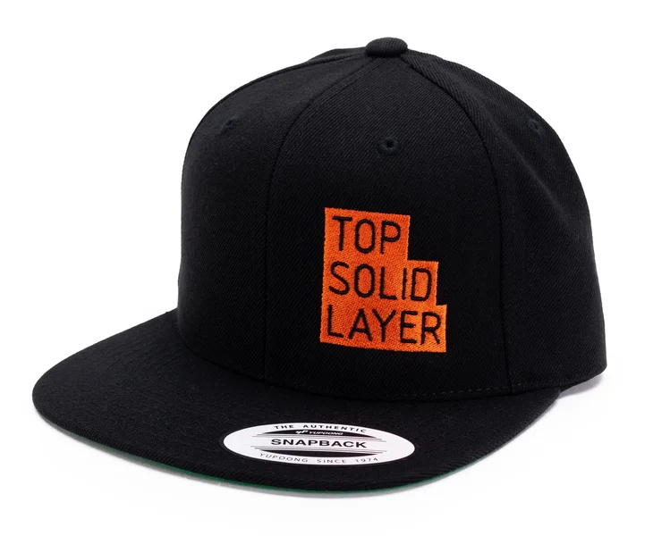 Original Prusa Snapback TSL black