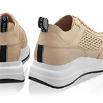 Women sport shoes 8132 Vitello+Beige Mesh