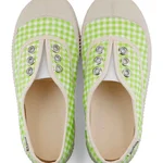 Star Kid Elastic Gingham Green