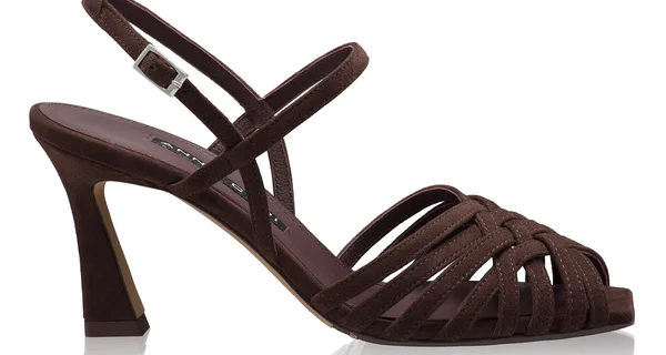 Women Leather Sandals 8481 Camoscio T.Moro