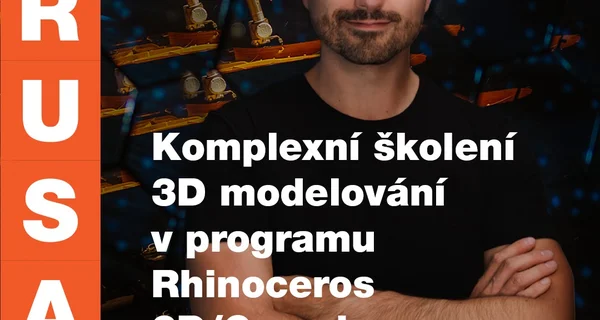 Workshop Rhino + Grasshopper: základy parametrického modelování - CZ only