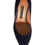 High-heel Pointed Toe Pumps 8026 Camoscio Blue
