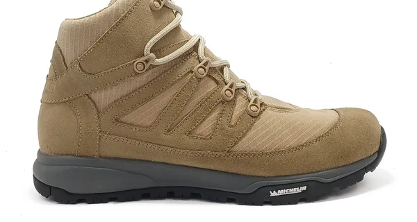 Bež hiking gležnjače s Michelin đonom
