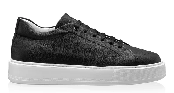 Men Leather Sport Shoes 7776 Bottalato Black