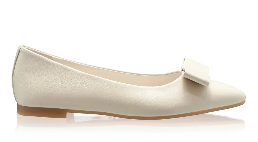 Women's Ballerinas 8437 Vitello Panna