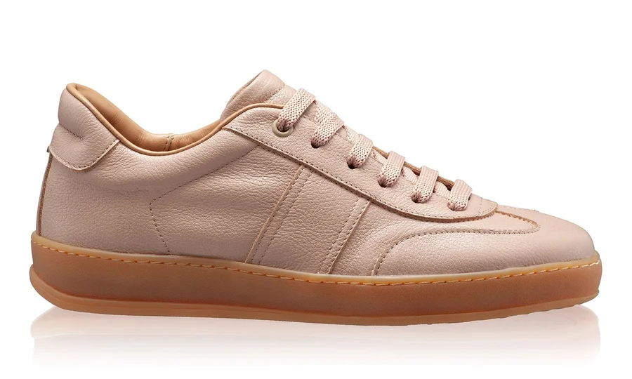 Women Leather Sport Shoes 8066 Bottalato Nude