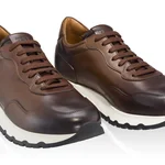 Men Sport Shoes 9711 Vitello Brown