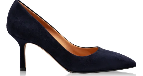 High-heel Pointed Toe Pumps 8026 Camoscio Blue