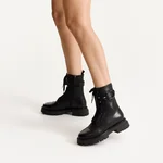 Women Leather Ankle-Boots 8219 Vitello Black