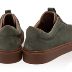 Men Suede Leather Sport Shoes 7610 Crosta Militare