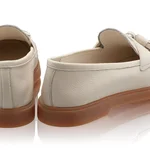 Women Casual Loafers 7517 Bottalato Panna