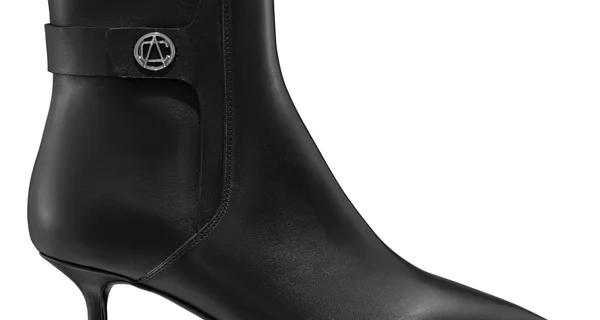 Women's genuine leather ankle boots 8194 Vitello Black